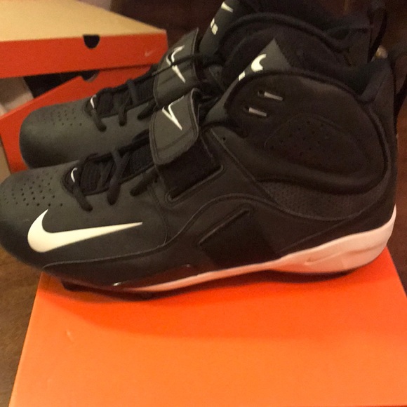 Nike air zoom boss d football cleats black sz 14.5 main image 4